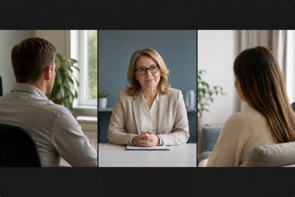 Image of couples creating parenting plans Harlow to resolve issues around child custody.