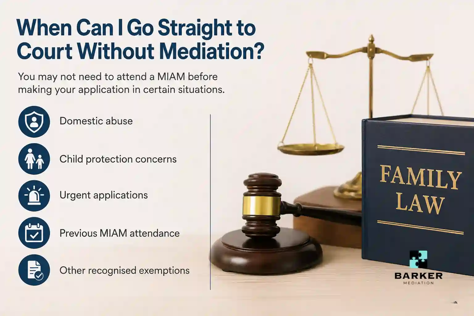 When Can I Go Straight to Court Without Mediation Harlow?
